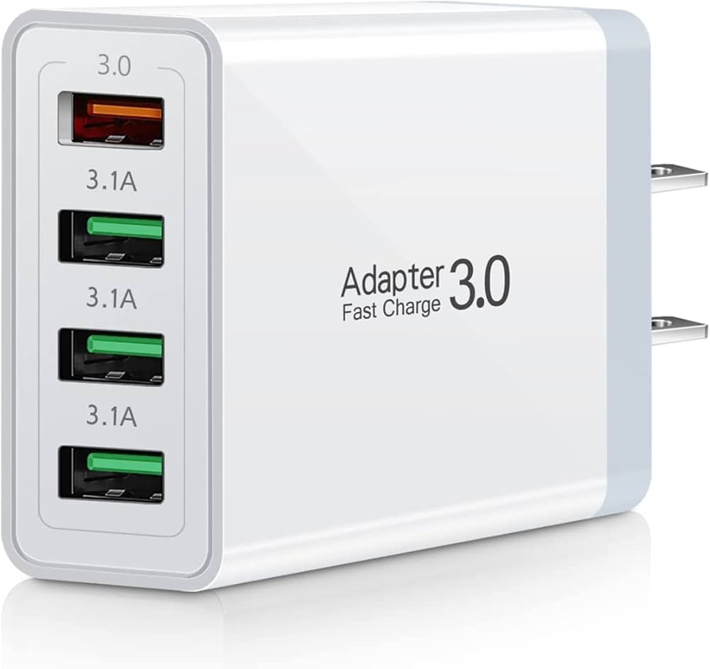 スマホアクセサリー fats charfer Amazon.com: Fast Charging Wall Charger with Right-Angle USB